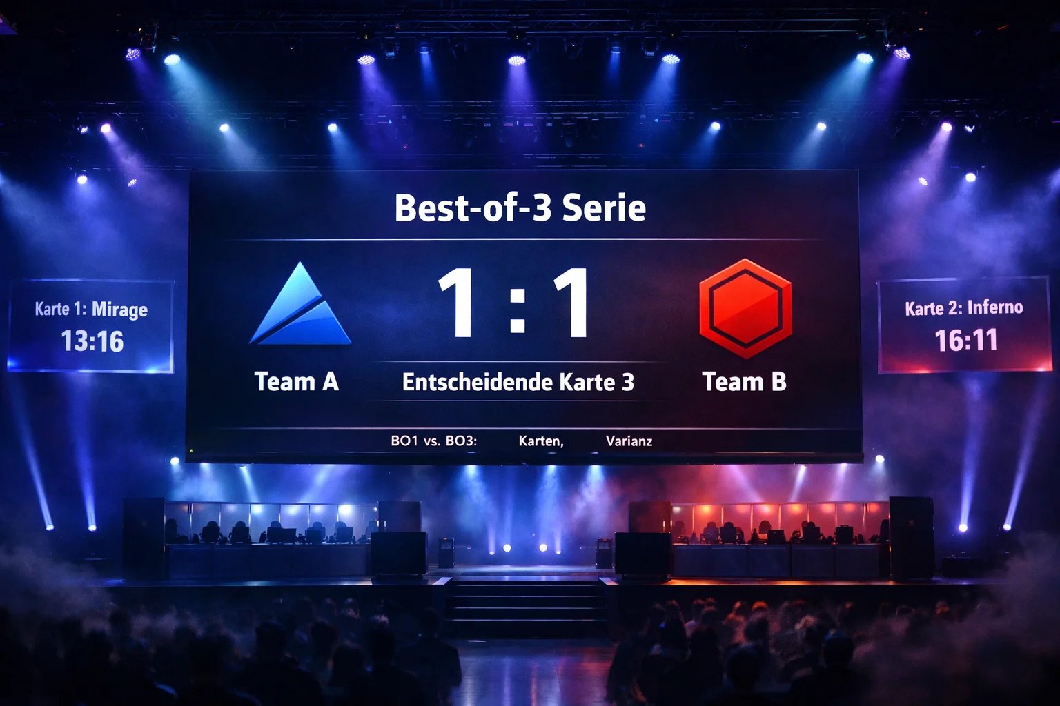 CS2 Best-of-1 vs Best-of-3: Format-Unterschiede für Wetten