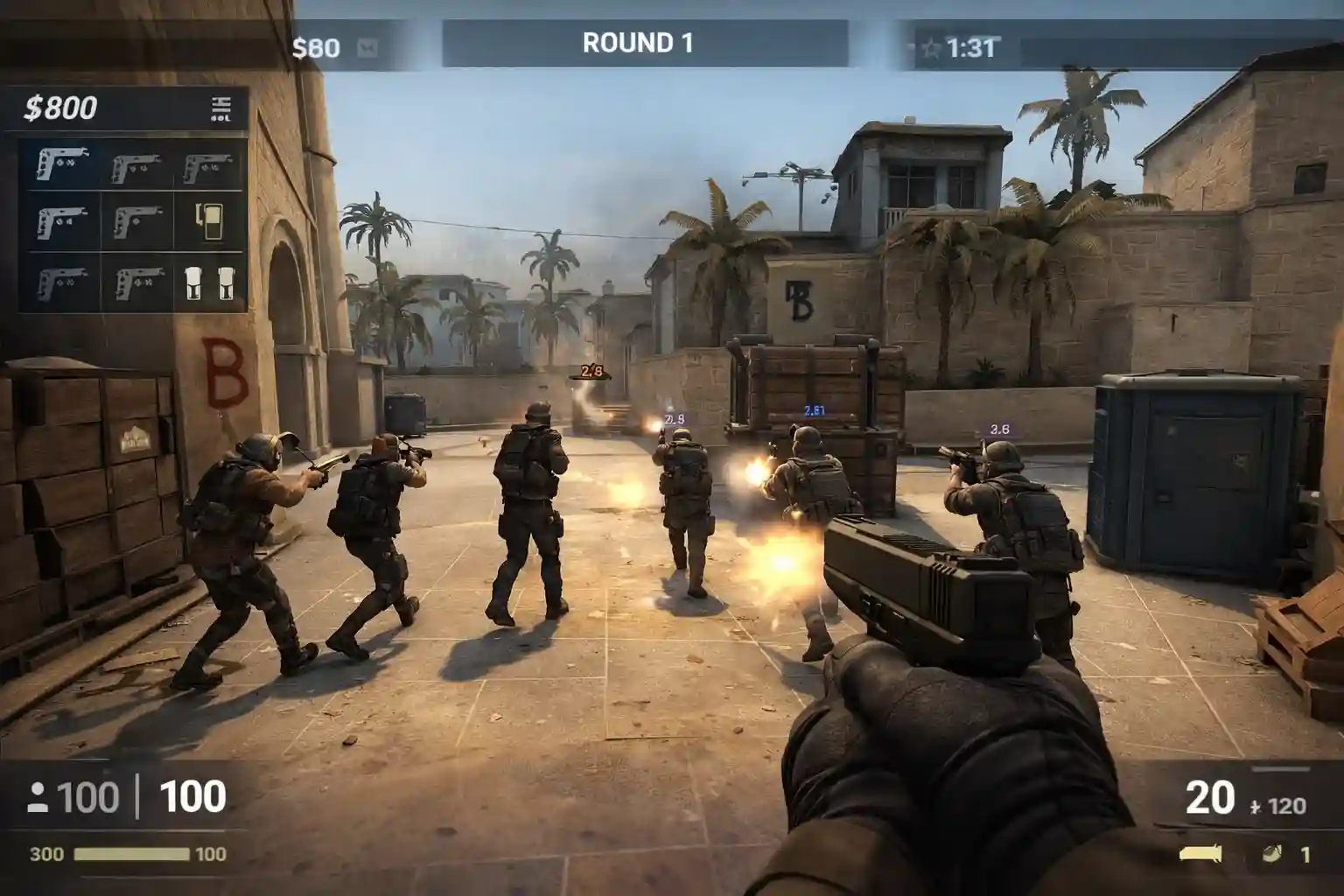 CS2 Pistol Round Wetten: Spezialmärkte strategisch nutzen