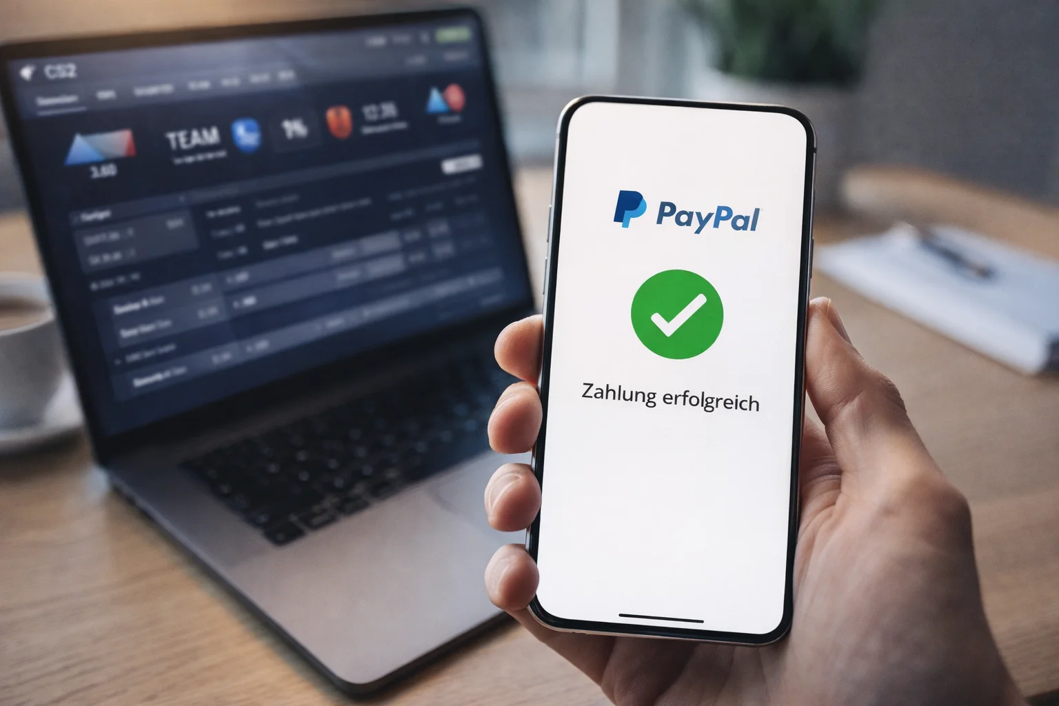 CS2 Wetten mit PayPal: Sichere Einzahlungen für deutsche Spieler